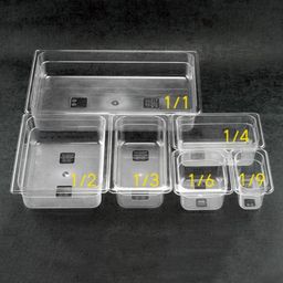 Polycarbonate Food pan 1/2 tinggi 15CM - foodpan 1/2 T15 tahan 100C