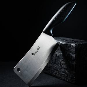 Golok Stainless Gagang Hitam 15CM